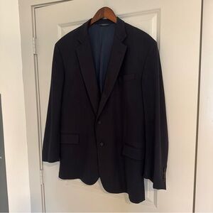 Brooks Brothers 1818 Madison 100% Cashmere Navy Men's Blazer 48R